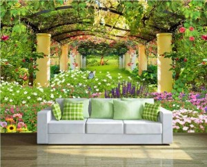 Tranh 4D cao cấp D-House - nâng cấp không gian sống