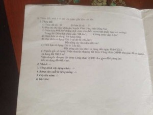 17x54 sổ riêng 300m thổ cư có 1 căn nhà cấp 4. 767 chợ vĩnh an vào 300m . Sau lưng trường cấp 1 cây gáo