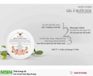 Gel ủ bưởi dừa Nga Hoàng