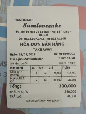 Máy tính tiền giá rẻ cho tiệm bánh kem tại Gia Nghĩa Đắk Nông