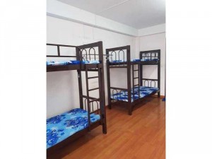 Giường Tầng Sắt Ống Vuông Không Gỉ Sét