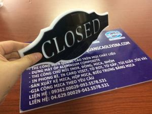 Cung cấp các loại biển Open close, biển đóng mở cửa