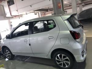 Toyota wigo 1.2a màu bạc nhập khẩu