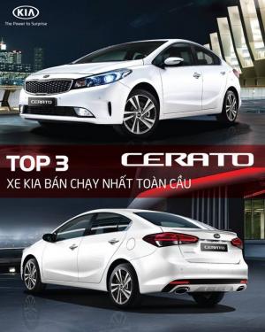 Nằm trong Top 3 xe Kia bán chạy nhất toàn cầu