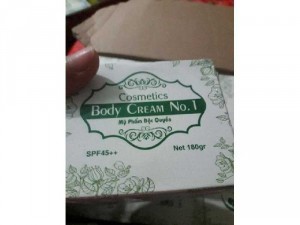Body cream no 1 hàng cty