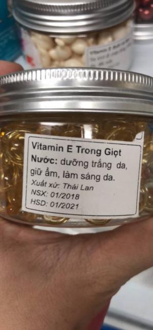 Viên dầu vtamine E giọt nước AYONE
