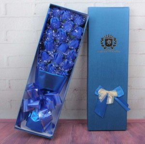 Bó 18 Bông Hoa Hồng Sáp Thơm Kim Tuyến Vĩnh Cửu - MSN1831117