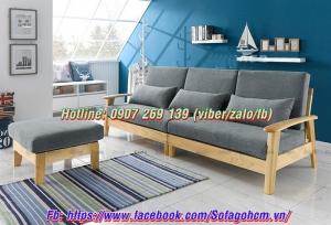 33 mẫu sofa gỗ đẹp, hiện đại nhất năm 2018- 2019