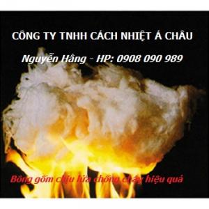 Bông ceramic dạng rời che kín khe hở, cách nhiệt. Gía rẻ