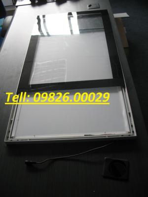 Biển hộp đèn siêu mỏng nắp bật theo yêu cầu giá rẻ