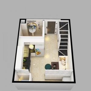 Nhà ở mini 28m2 gần nhà văn hóa thiếu nhi Thủ Đức