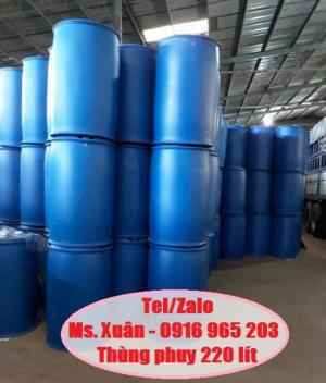 Thùng phuy hóa chất 220L TP HCM
