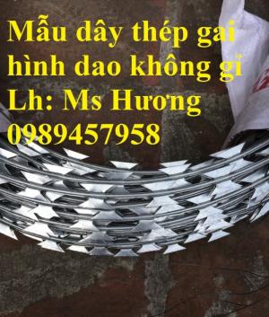 Dây thép gai bọc nhựa, dây thép gai nhọn, dây thép gai mạ kẽm giá rẻ