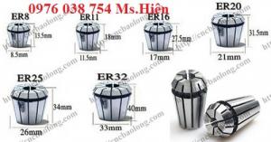 Đầu kẹp dao Collet và áo collet ER , máy cnc đục gỗ giá rẻ