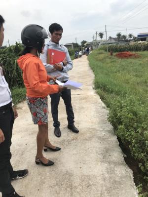 Đất thổ cư cách mặt tiền QL1A 30m, SHR, XDTD