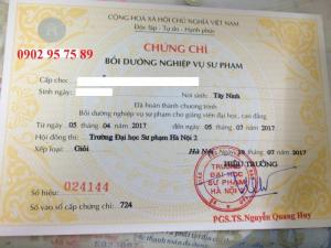 Lớp sư phạm giảng viên cđ-đh, tccn, sư phạm nghề tại Bình Dương