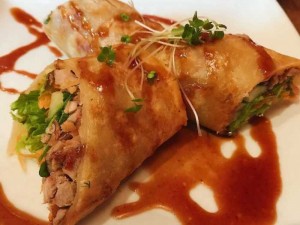 Vịt cuốn với rau củ - Duck Roll
