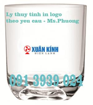 Địa chỉ bán ly thủy tinh in logo giá rẻ tại tphcm