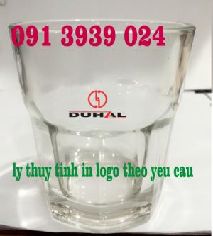 Địa chỉ bán ly thủy tinh in logo giá rẻ tại tphcm