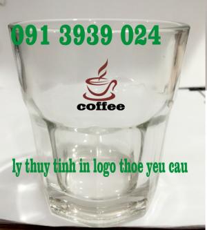 Địa chỉ bán ly thủy tinh in logo giá rẻ tại tphcm