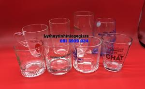 Công ty bán ly thủy tinh in logo theo yêu cầu, ly thủy tinh quà tặng giá rẻ tại tphcm