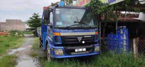 HÌnh xe tải thaco gắn cẩu