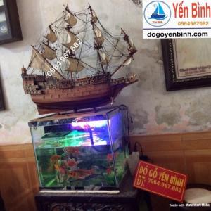 Thuyền cổ đại gỗ hương
