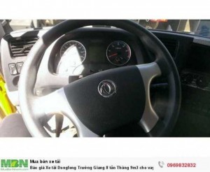 Báo giá Xe tải Dongfeng Trường Giang 8 tấn Thùng 9m3 cho vay trả góp tặng ngay Hộp đen xe tải