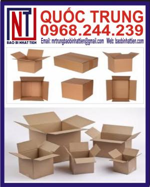 Nhà máy sản xuất thùng carton 11600 theo yêu cầu
