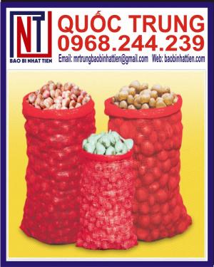 Bao Lưới Đựng Nông Sản - Rau Củ Tươi (Cà Chua, Củ Cải, Ớt,..)