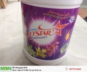 Nước Giặt JETSTAR 3,6 kg Thái Lan