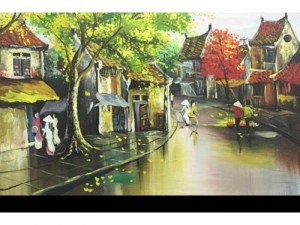 Bức tranh phòng khách đẹp