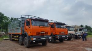 Tải thùng 4 giò Kamaz, Kamaz thùng 30 tấn, Bán xe tải thùng kamaz 4 chân dài 9m
