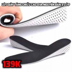 Lót giày tăng chiều cao tphcm