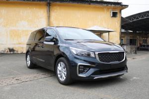 Grand Sedona Platinum G Màu Xanh 2018. Có Xe Giao Ngay. Liên Hệ Quyền Kia Gò Vấp