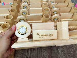 Quà gỗ để bàn, khắc laser logo theo yêu cầu