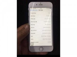 Iphone 6 trắng 64GB 98%