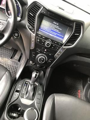 Bán Hyundai Santafe 4WD 2.4AT màu nâu titan máy xăng số tự động biển Sài Gòn sản xuất 2015