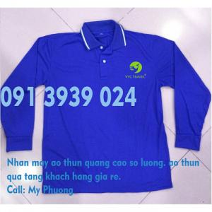 Công ty may áo thun tay dài, áo thun quà tặng tay dài giá rẻ, xưởng áo thun