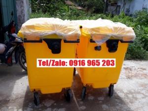 Xe thu gom rác thải lây nhiễm bệnh viện