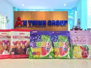 Trái cây sấy dẻo Thái Lan-bắp rang bơ Malaysia-kẹo dẻo Hàn Quốc cần tìm nhà phân phối