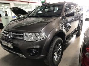 Bán Mitsubishi Pajero Sport 2.5MT số sàn máy dầu sản xuất 2016 biển Sài Gòn VIP màu nâu titan chạy 36000km