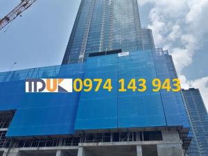 Lưới PVC may viền bấm khuy
