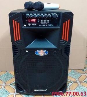 Loa Bluetooth Karaoke di động RONAMAX ( tặng 2 micro ko dây )