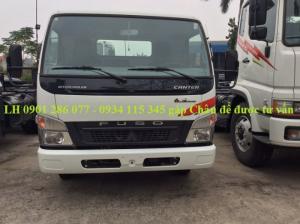 Bán xe tài Mitsubishi Fuso Canter6.5 tấn/giá tốt/trả góp 70%/thủ tục đơn giản/giao xe ngay