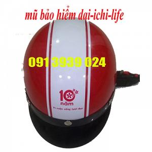 Nón bảo hiểm, nón bảo hiểm quảng cáo, cty bán nón bảo hiểm, nón bảo hiểm in logo đẹp