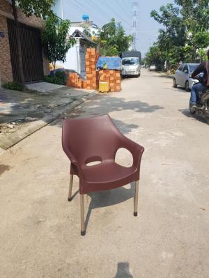 Ghế cafe nhựa đúc mẫu mới giá rẻ