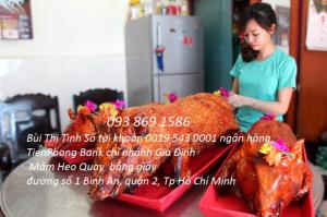 Báo Giá Mâm heo quay, khay heo quay bằng giấy