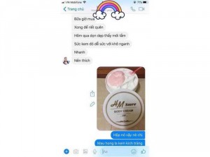 Kem dưỡng trắng da Body Vip HM STORE