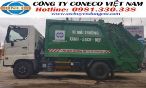 Xe Ép Rác Hino 9 Khối Fc - Vay 90%